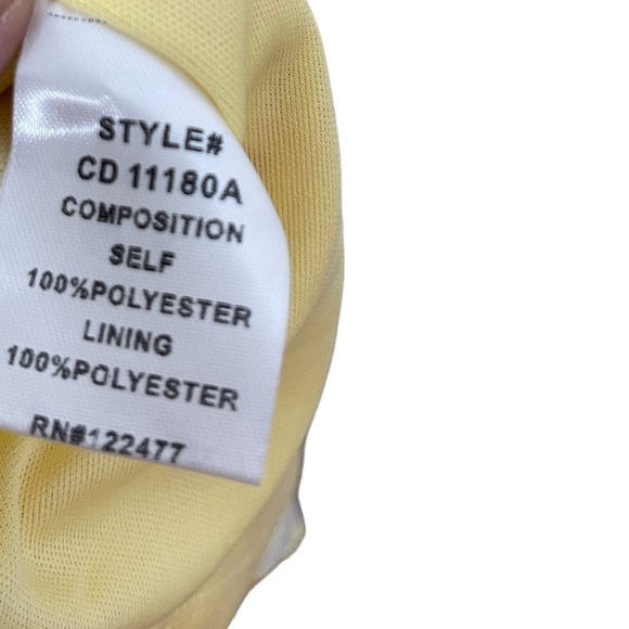 Nwt NSR floral yellow dress - Picture 4 of 5